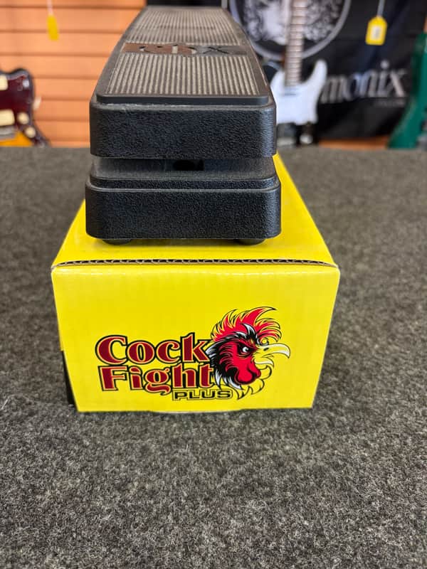 Electro-Harmonix Electro-Harmonix Cock Fight Plus Talking Wah & Fuzz Pedal – Used - Black image 1