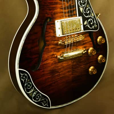 Gibson Les Paul Super Custom Carved Art Piece Electric Guitar image 10