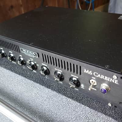 Mesa Boogie M6 Carbine 600-Watt Rackmount Bass Amp Head 2008 - 2017 - Black image 3