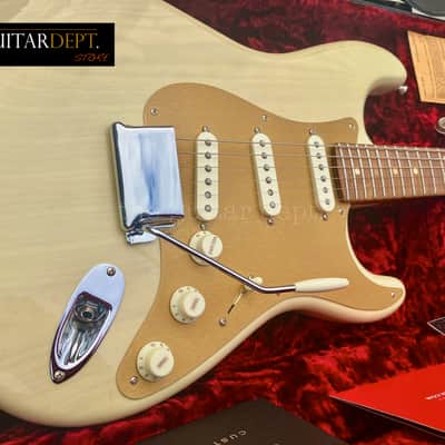 ♚ PRISTINE !♚ 2023 FENDER Custom Shop CUSTOM Stratocaster ♚ HONEY BLONDE ♚ AAA ROASTED ♚ 10/56 Neck♚ image 4