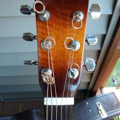 Sigma Guitar by Martin DT-4 Vintage Sunburst 1970's SunBurst image 5
