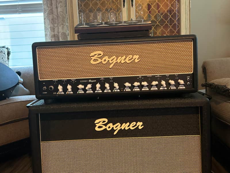 Bogner Ecstasy 101b. EL34’s. 100 watt 1997 - Black image 1