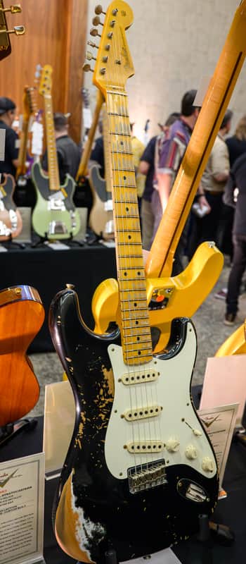 (Pre-Order) Fender 1956 Hardtail Stratocaster - Heavy Relic - 2026 Collection - Time Machine Series - Custom Built, Black - 2026 Summer Dealer Event #62 - Brand New