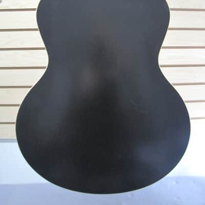 Godin 5th Avenue SG Black Archtop Acoustic Guitar, with gig bag image 7