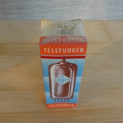 NOS NIB TELEFUNKEN ecc88 6dj8 e88cc SEALED !!! image 22