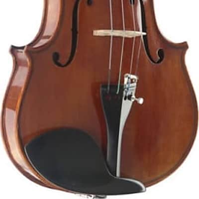 Stagg VN-4/4 HG 4/4 Size Hand-Varnished Solid Flamed Maple Violin w/Deluxe Soft Case, Bow & Rosin image 2