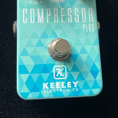 Keeley Compressor Plus Limited Edition - Sweetwater 2019 - Seafoam / Blue image 1