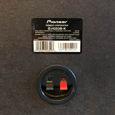 Pioneer S-H253B-K 3-Way Bookshelf Speakers (Pair) image 3