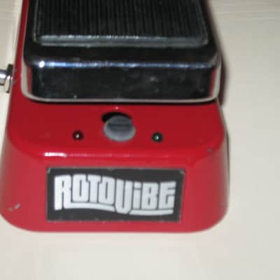 for parts / for repair used Dunlop ROTOVIBE JH4S (2nd ver) casing and some internal parts, from 1994 (NO: bottom plate, feet, bottom screws. jacks, switch, button, knob, knob cover, nuts -- and missing one front bumper) image 3
