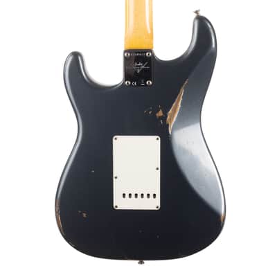 Used Fender Custom Shop '61 Stratocaster Relic Charcoal Frost Metallic 2020 image 2