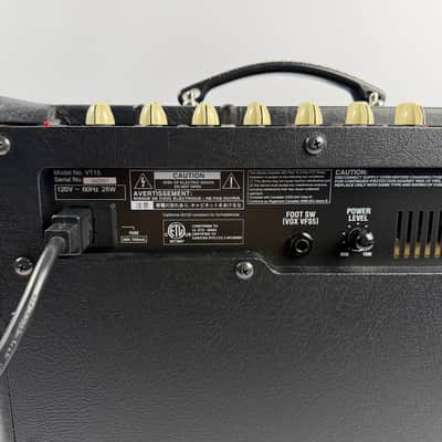 Vox Valvetronix VT15 2008 - 2010 - Black image 7