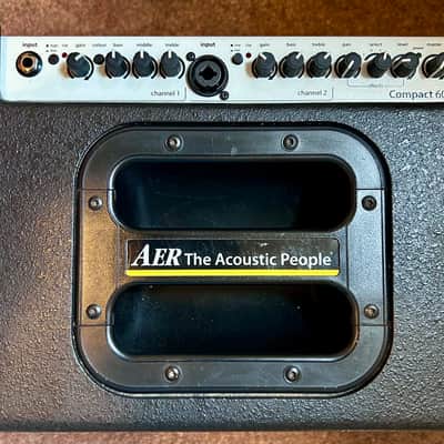 AER Compact 60 Mk4 - Professional Compact 60 Mk4 Acoustic Guitar Amplifier with Case image 3