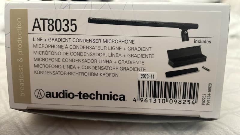 Audio-Technica AT8035 Shotgun Microphone