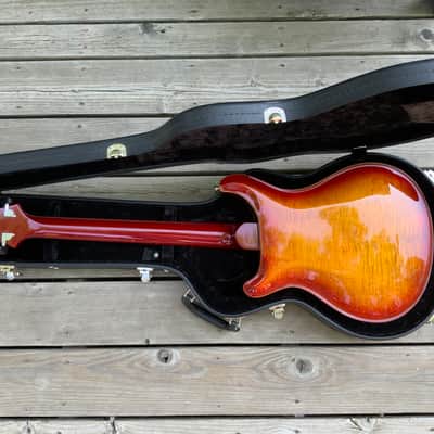 PRS Hollowbody II 2007 - Dark Cherry Sunburst image 6