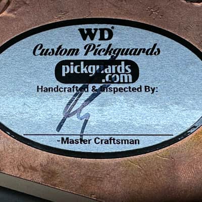 WD Music Flying V Wired Pickguard Pots, Switch & Jack image 7