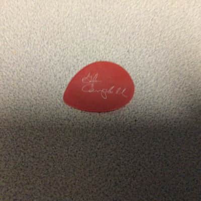 Fender Glen Campbell autographed guitar pick image 13