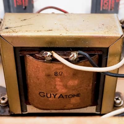 1960s Guyatone GA-930 Vintage Tube Amp Head w/ 6L6, Tokyo Sound Co, Japan image 11