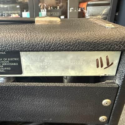 Fender Champ Silverface 6 watt Tube Combo Amp 1981 - Re-Capped, Tubed, + Jensen Mod Speaker + orig speaker + Cover image 12