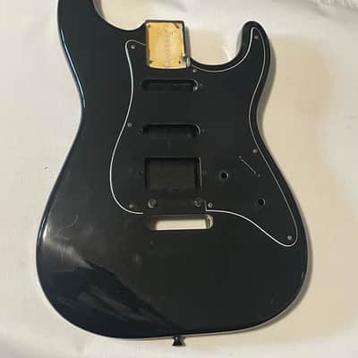 1986 Japan Charvel Jackson Import Model 3 Black Guitar Body Kahler Ready image 5