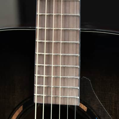 Yamaha TAG1E TransAcoustic Acoustic/Electric Guitar - Translucent Black with Gig Bag image 10