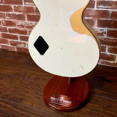 Ronin Badmoon 2020 White Over Gold Relic (White Falcon Style) New *Last one ever* Clean Demo added. (Authorized Dealer image 10