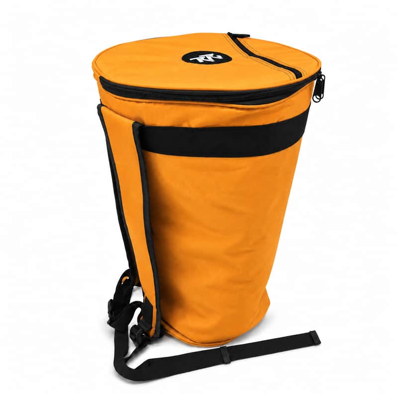 ZAZA - Professional Colorful Doumbek/Darbuka ClassicSize - Bag Carry Case - Premium Nylon Fabric Gig-bag - Yellow image 1