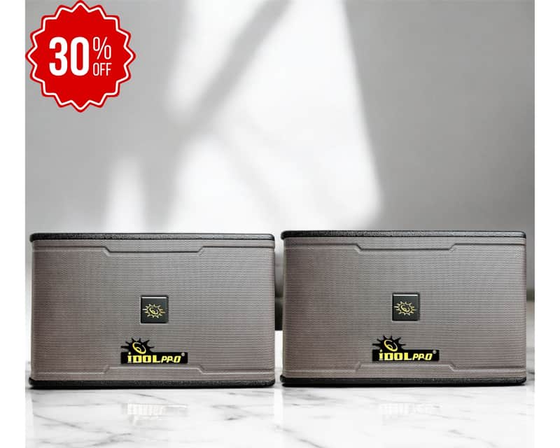 OPENED BOX IDOLpro IPS-700 1200W 10" Woofer 3 Way High Power Professional Karaoke Speakers image 1