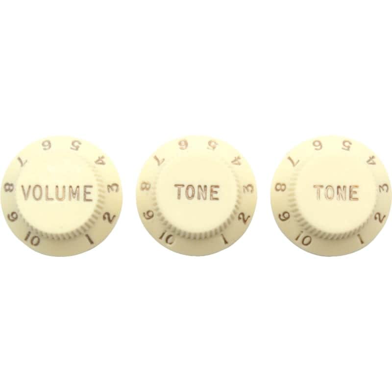 Fender 099-7209-000 Road Worn Stratocaster Knobs (3) image 1