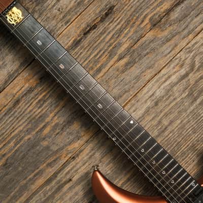 Used Ernie Ball Music Man Majesty 7 - Copper Fire w/OHSC image 5