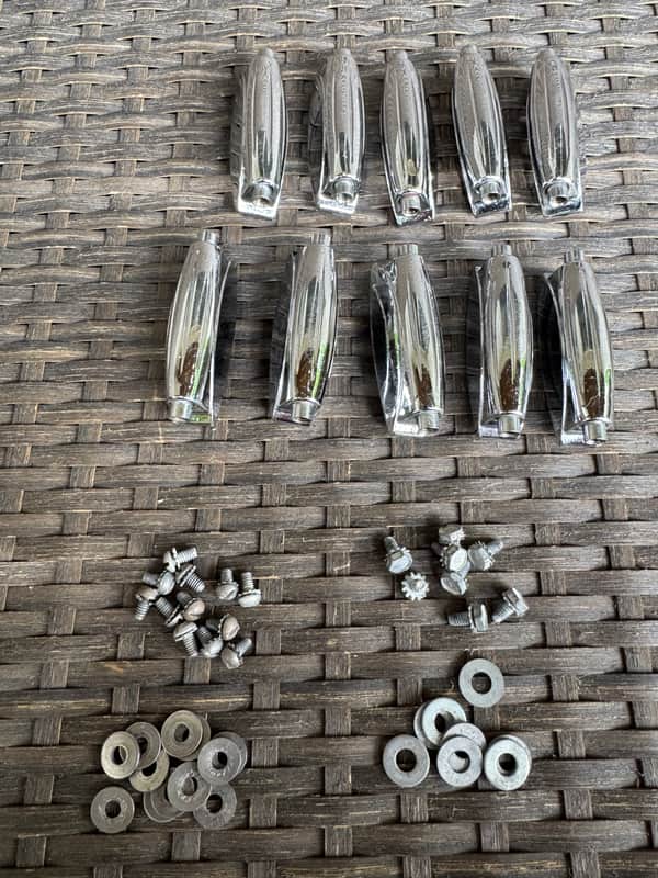 Vintage 1960s Gretsch Snare Drum Lugs (10 pcs) image 1