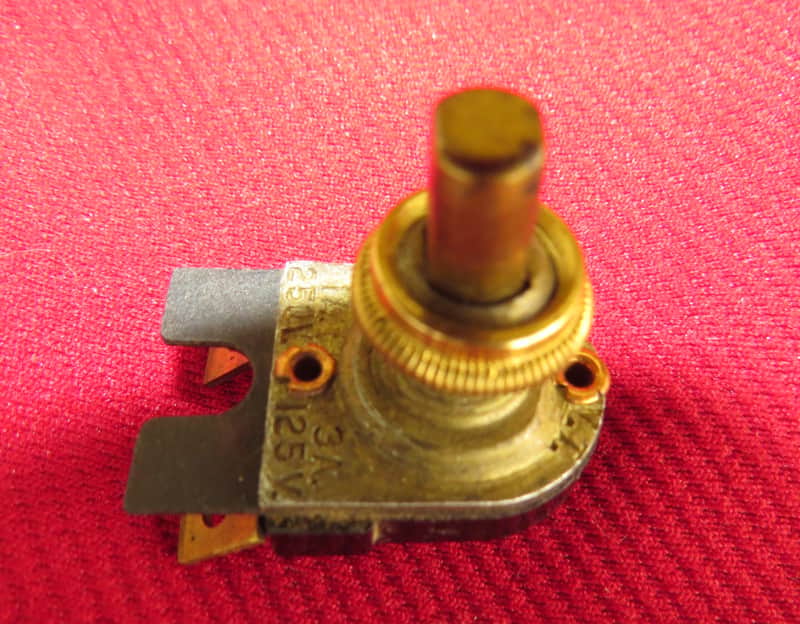 oem replacement Switch Assembly 50s-60s Fender Tweed Champ Princeton Amp Footswitch Foot vibrato image 1