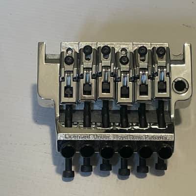 1990's Japan Ibanez S & RG Series Chrome Original Edge Floyd Rose Tremolo Bridge Set image 11