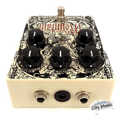 Used Frost Giant Electronics Bass Mountain Distortion Fuzz Guitar Effects Pedal ♪ image 5