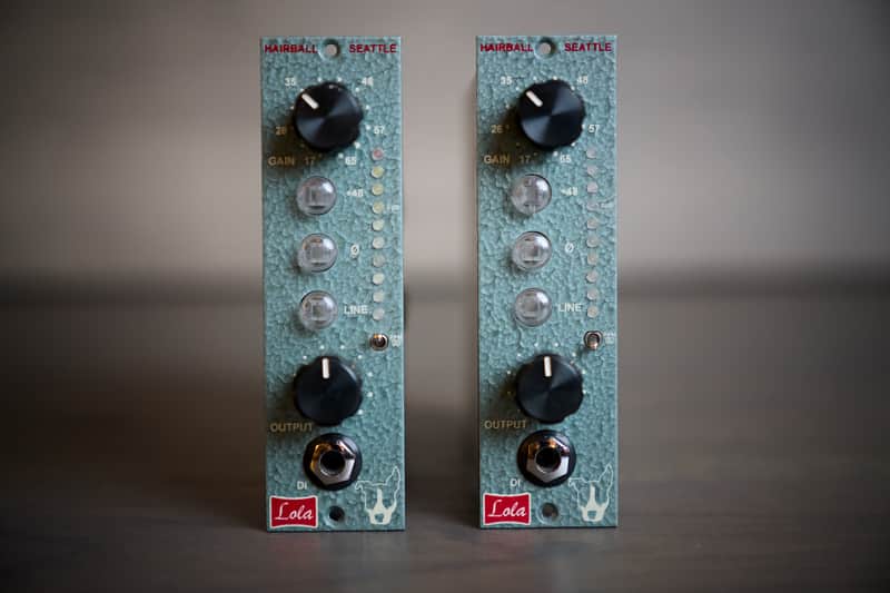 Hairball Audio Lola 500 Series Preamp (Pair) image 1