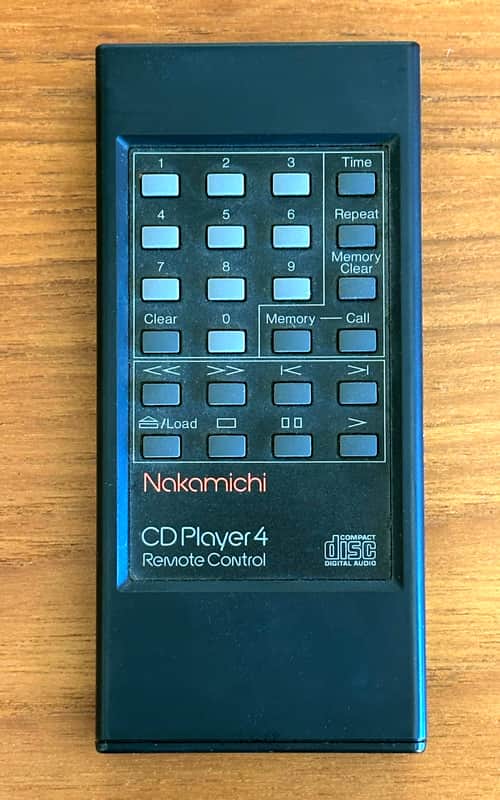 Nakamichi CD REMOTE CONTROL for CD Player 4