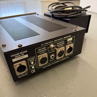 Avalon M5 Microphone Preamplifier 2010s - Silver image 4