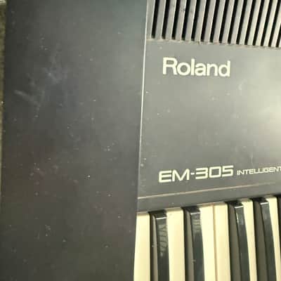 RARE 90’s Roland EM-305 Intelligent Synthesizer with MIDI image 5