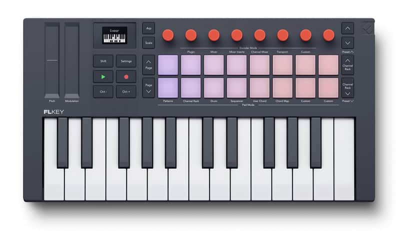 Novation FLkey 2 Mini 25 25-Mini-Key MIDI Keyboard Controller for FL Studio image 1