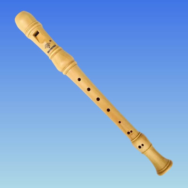 Soprano Recorder 8-Hole Treble Vertical Flute German Fingering image 1