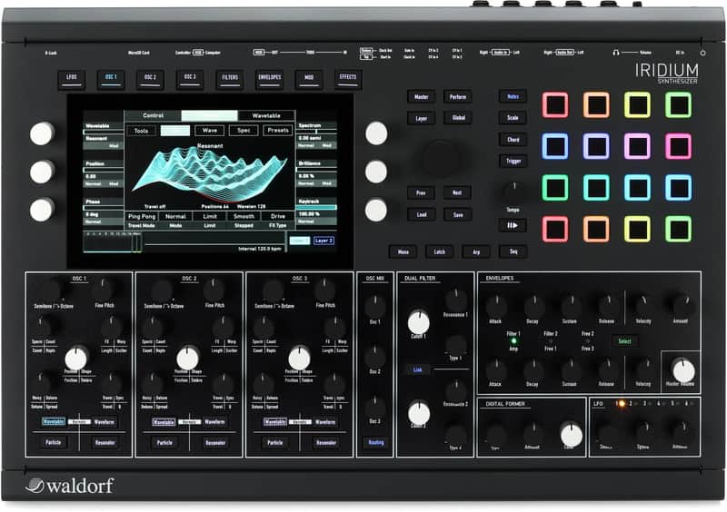 Waldorf Iridium Digital Polyphonic Desktop Synthesizer image 1