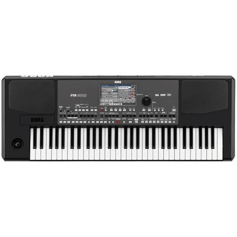 Korg PA-600 Professional 61-Key Arranger Keyboard with Built-In Speakers, TouchView Color TFT Display, 360 Factory Styles, 950 Factory Sounds, 64 Drum image 1