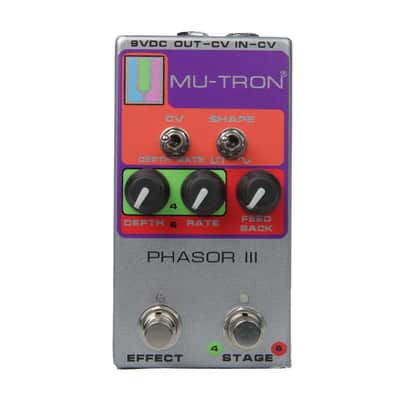 Mu-Tron Phasor III Phase Shifter Pedal [DEMO] image 1