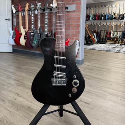 Danelectro Mod 7 Black/Gold Pearl image 2
