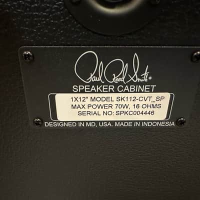 PRS HDRX 1 x 12-inch 70-watt Cabinet 2026 - Black image 3