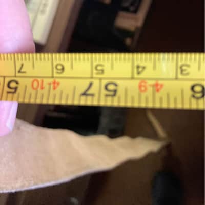 Unbranded (levys?) acoustic or electric guitar strap 2 tone soft 57x2.5 image 6