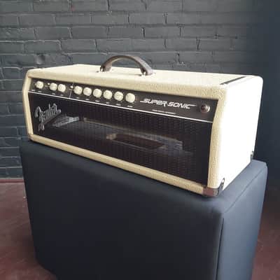 Fender Super-Sonic 60 Head 2-Channel 60-Watt Guitar Head - Blonde with Footswitch image 13