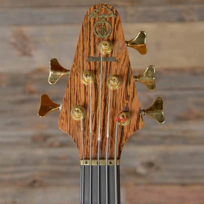 Alembic Epic 5 String Wenge Top Natural 1996 LEFTY (s119) image 6