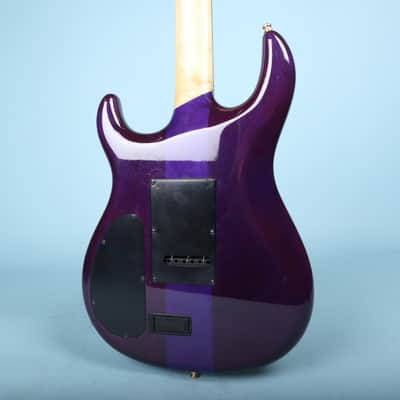 Carvin DC400T Purple Quilt Maple Neck Through Electric Guitar USA image 6