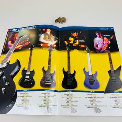 ESP Electric Guitars & Basses Catalog 1999 image 6