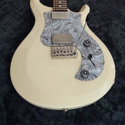 PRS Paul Reed Smith Lightweight 6.6LB S2 Standard 22 Dots Inlay Gloss Antique White Custom Pickguard Aged pickups image 8